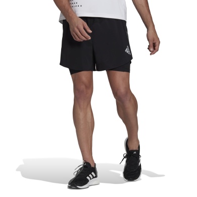 adidas Running Shorts Designed 4 Running Two-in-One Shorts (regular fit, inner brief) short black Men